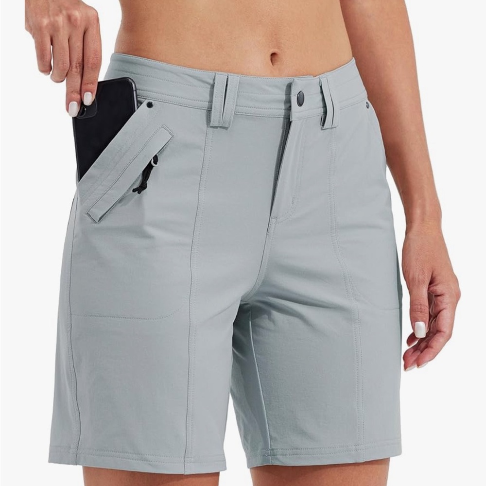 Women's Gray Athletic Shorts